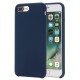 iPhone 8 Plus / 7 Plus Coque en silicone liquide Flexible Pure Series - Bleu