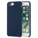 iPhone 8 Plus / 7 Plus Coque en silicone liquide Flexible Pure Series - Bleu