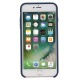 iPhone 8 Plus / 7 Plus Coque en silicone liquide Flexible Pure Series - Bleu