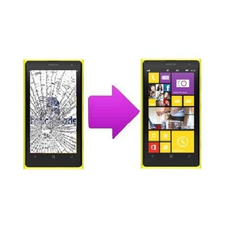 Lcd and Touch Screen replacement Nokia Lumia 1020