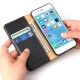 iPhone 7 / 8 Etui Portefeuille en Cuir - Noir