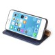 iPhone 7 / 8 Etui Portefeuille en Cuir - Bleu