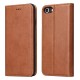iPhone 7 / 8 Etui Portefeuille en Cuir - Marron