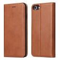 iPhone 7 / 8 Etui Portefeuille en Cuir - Marron