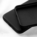 iPhone 7 / 8 Coque en silicone liquide Flexible - Noir