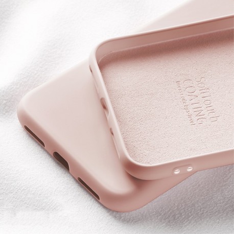 iPhone 7 / 8 Coque en silicone liquide Flexible - Rose