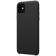 iPhone 11 Coque en silicone liquide Flexible - Noir