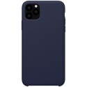 iPhone 11 Pro Max Coque en silicone liquide Flexible - Bleu