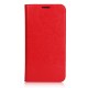 iPhone 11 Pro Max Blue Moon Wallet Leather Case - Red