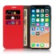 iPhone 11 Pro Max Blue Moon Wallet Leather Case - Red