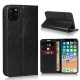 iPhone 11 Pro Max Blue Moon Wallet Leather Case - Black