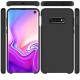 Samsung Galaxy S10 Coque souple en silicone liquide - Noir