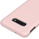 Samsung Galaxy S10 Coque souple en silicone liquide - Rose