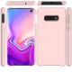 Samsung Galaxy S10 Coque souple en silicone liquide - Rose