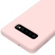 Samsung Galaxy S10 Plus Soft Liquid Silicone Shell Case - Pink