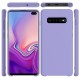 Samsung Galaxy S10 Plus Coque souple en silicone liquide - Violet