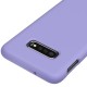 Samsung Galaxy S10e Soft Liquid Silicone Shell Case - Purple