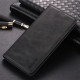 Samsung Galaxy S10e Retro style Wallet Stand Leather Protective Case - Black