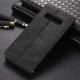 Samsung Galaxy S10e Retro style Wallet Stand Leather Protective Case - Black