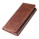 Samsung Galaxy S10 Retro style Wallet Stand Leather Protective Case - Brown