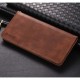 Samsung Galaxy S10 Retro style Wallet Stand Leather Protective Case - Brown