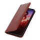 Samsung Galaxy S10 Plus Etui Portefeuille en cuir - Marron