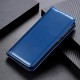 Samsung Galaxy S10 Leather Wallet Case - Blue