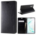 Samsung Galaxy Note 10 Leather Wallet Case - Black