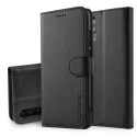 Huawei P20 Pro Leather Wallet Case - Black