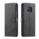Huawei Mate 20 Pro Leather Wallet Case - Black