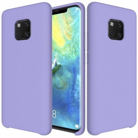 Huawei Mate 20 Pro Coque souple en silicone liquide - Violet