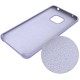 Huawei Mate 20 Pro Coque souple en silicone liquide - Violet