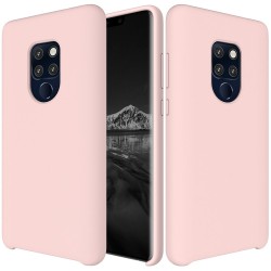 Verco Cover Con Cordino Per Huawei Mate 20 | Custodia Silicone Con Laccio Al Collo | Bianco/Astro