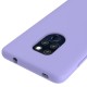 Huawei Mate 20 Soft Liquid Silicone Shell Case - Purple