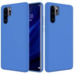 Huawei P30 Pro Soft Liquid Silicone Protective Case - Blue