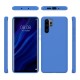 Huawei P30 Pro Coque Protectrice souple en silicone liquide - Bleu