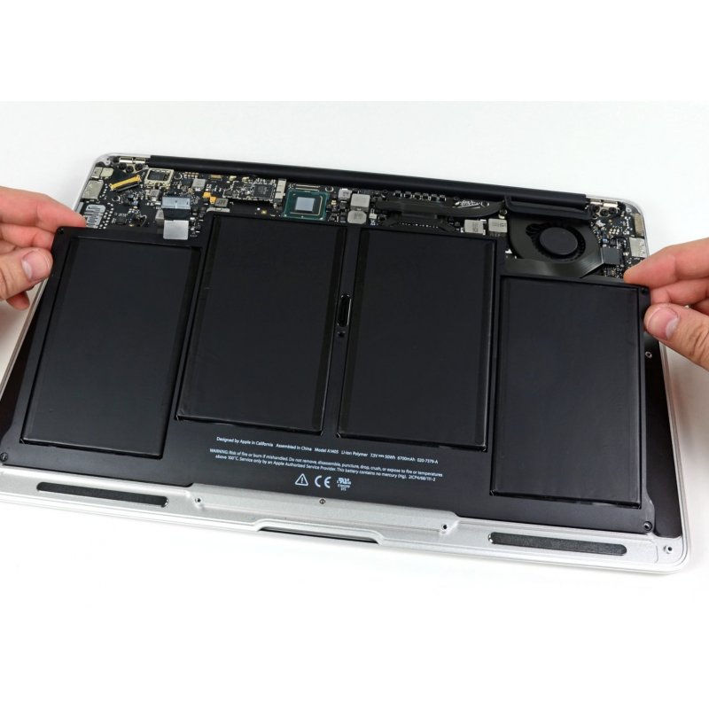 Comment changer la batterie des Macbook Air 13 modèles A1369 et A1466 :  Tuto Brico-Phone 