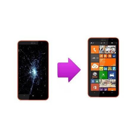 Réparation Ecran Lcd et Vitre Tactile Nokia Lumia 1320