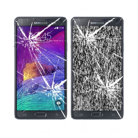 Reparation vitre tactile et Lcd Galaxy Note 4