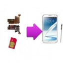 Sim Card reader replacement for Samsung Galaxy Note 2