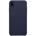 iPhone XR Coque en silicone liquide Flexible Pure Series - Bleu